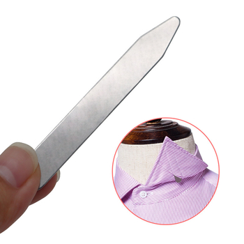 Κλιπ στερέωσης γωνίας πουκαμίσου Αξεσουάρ ρούχων Πλάκα γιακά Μεταλλική σιδερένια πλάκα Γωνία πουκαμίσου από μπαμπού Ένθετο αξεσουάρ ρούχων Στήριγμα γιακά
