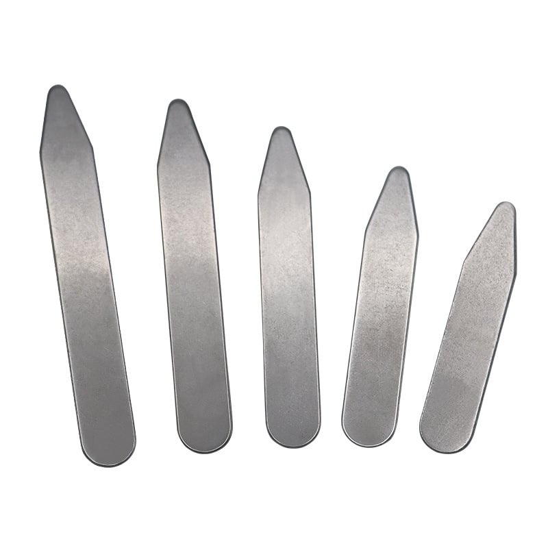 Clemă de fixare a colțului cămășii, accesorii de îmbrăcăminte, placă de guler metalică, placă de fier, colț de cămașă, inserție de bambus, accesorii de îmbrăcăminte, bretele de guler