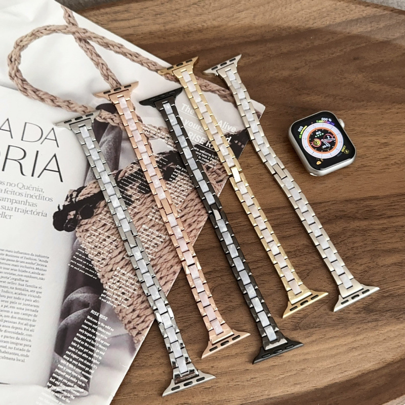 Advanced Sense väike vöökoht vaigust metallist rihm AppleWatch10 Apple Watch iwatch89 jaoks