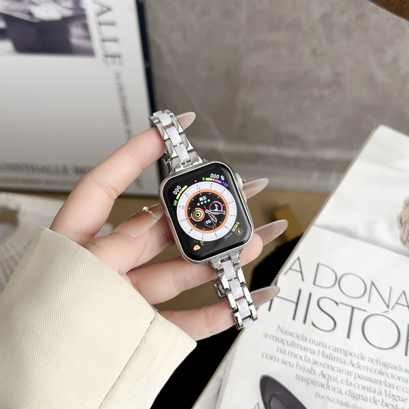 Advanced Sense väike vöökoht vaigust metallist rihm AppleWatch10 Apple Watch iwatch89 jaoks