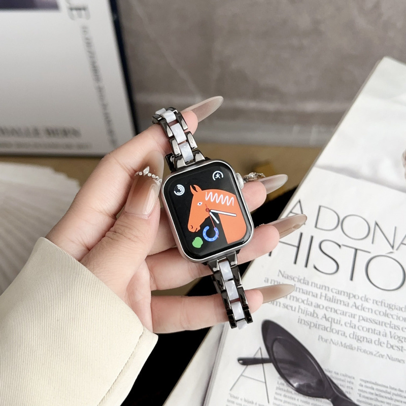 Advanced Sense väike vöökoht vaigust metallist rihm AppleWatch10 Apple Watch iwatch89 jaoks