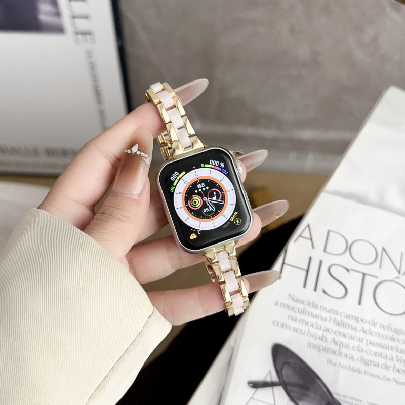 Advanced Sense väike vöökoht vaigust metallist rihm AppleWatch10 Apple Watch iwatch89 jaoks