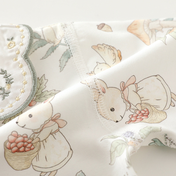 Βρεφικά Ρούχα Μακρυμάνικα Καλοκαιρινά Βρεφικά Ολόσωμα Φόρμας από Καθαρό Βαμβάκι Ρούχα Αναρρίχησης για Μωρά Χωρίς Κόκαλα Harper Ρούχα Κλιματισμού Αναπνέοντα