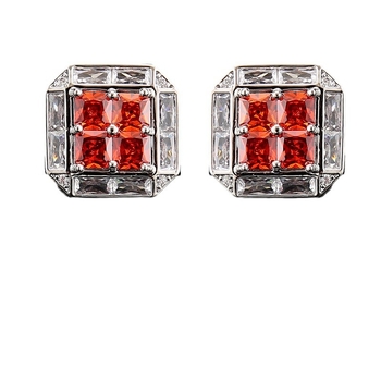 Elegantiškos kvadratinės, pilnos deimantų ir cirkonio spalvos, madingos, vyriškos, oficialios, prancūziškų marškinių, sąsagos, madingos asmenybės.