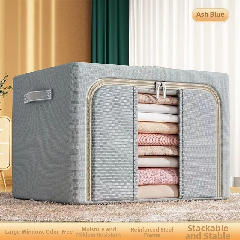 Drabužių laikymo dėžės apdailos dėžutė Didelės talpos pūkinė striukė Speciali buitinių drabužių maišymo dėžė Sulankstoma nauja antklodė