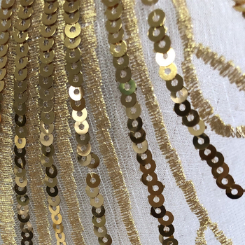 Aukso ir sidabro blizgučiais siuvinėto audinio lopas šokių drabužiams, sijonui, dekoratyviniai aksesuarai, penkių gėlių rinkinys, „pasidaryk pats“