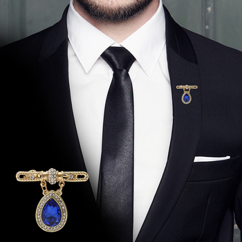 Meeste isikupärastatud veepiisa stiilis prossiga mütsi aksessuaarid, sobivad meeste trendikad ja lahedad moeprossi aksessuaarid