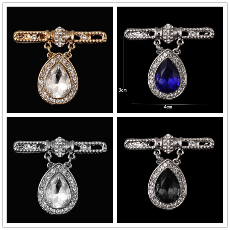 Meeste isikupärastatud veepiisa stiilis prossiga mütsi aksessuaarid, sobivad meeste trendikad ja lahedad moeprossi aksessuaarid