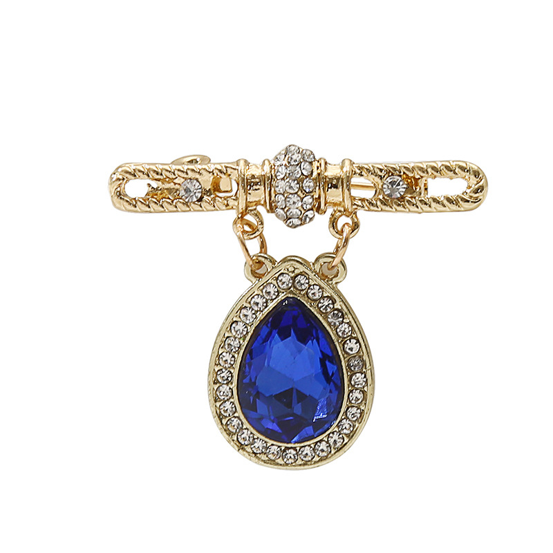 Meeste isikupärastatud veepiisa stiilis prossiga mütsi aksessuaarid, sobivad meeste trendikad ja lahedad moeprossi aksessuaarid