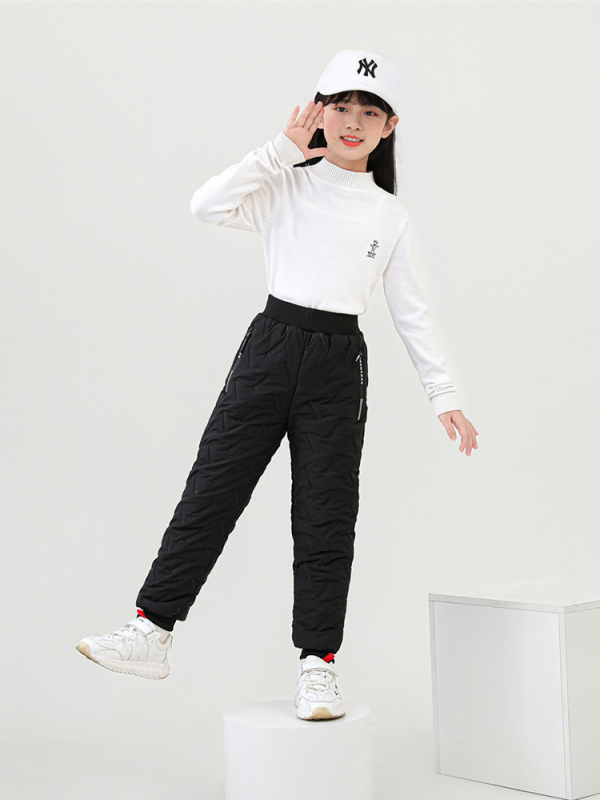 Laste puuvillased püksid fliisvoodriga, paksendatud poiste soojad püksid, laste püksid, sügis- ja talvepuuvillased püksid, beebipüksid