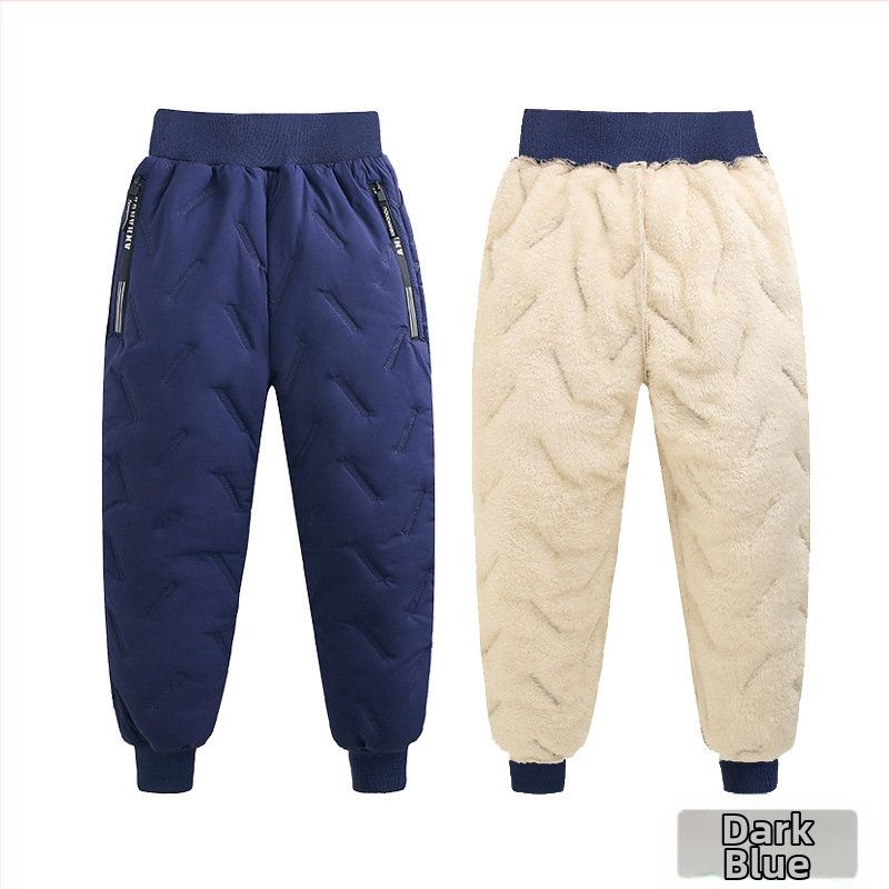 Laste puuvillased püksid fliisvoodriga, paksendatud poiste soojad püksid, laste püksid, sügis- ja talvepuuvillased püksid, beebipüksid