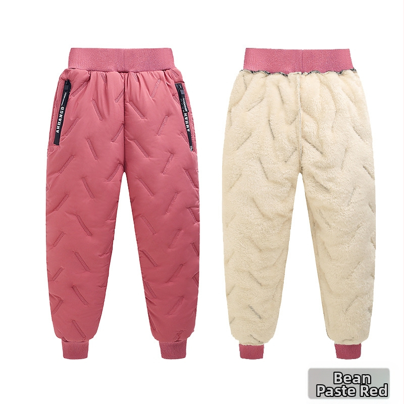 Laste puuvillased püksid fliisvoodriga, paksendatud poiste soojad püksid, laste püksid, sügis- ja talvepuuvillased püksid, beebipüksid