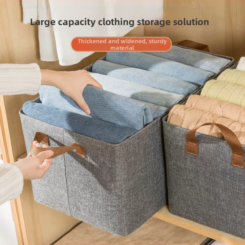 Katioonne hoiukast kaanega, terasraamiga hoiukast, kokkupandav riidekapp, kaasaskantav riidest riiete hoiukorv