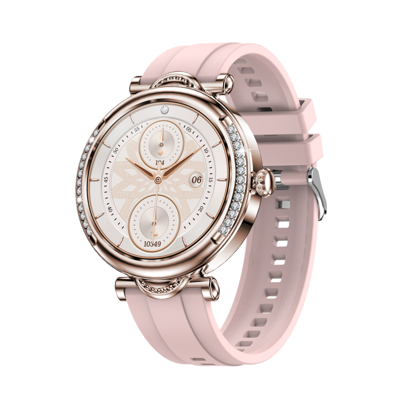 Novi CF32 pametni sat za žene 1,27-inčni Bluetooth poziv fiziološki ciklus povezivanje jednim klikom