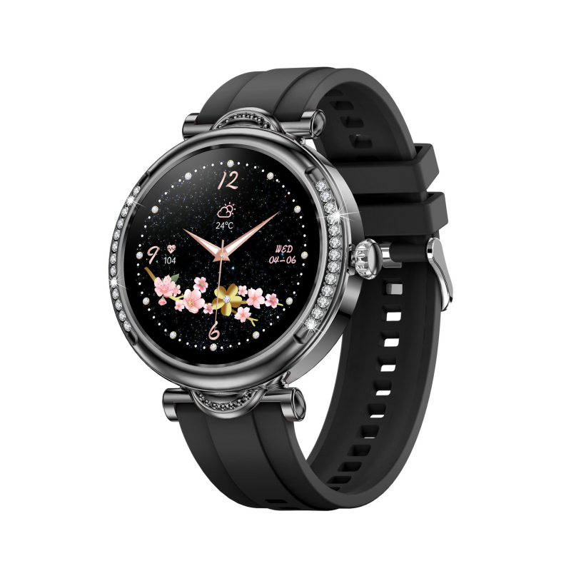 Novi CF32 pametni sat za žene 1,27-inčni Bluetooth poziv fiziološki ciklus povezivanje jednim klikom