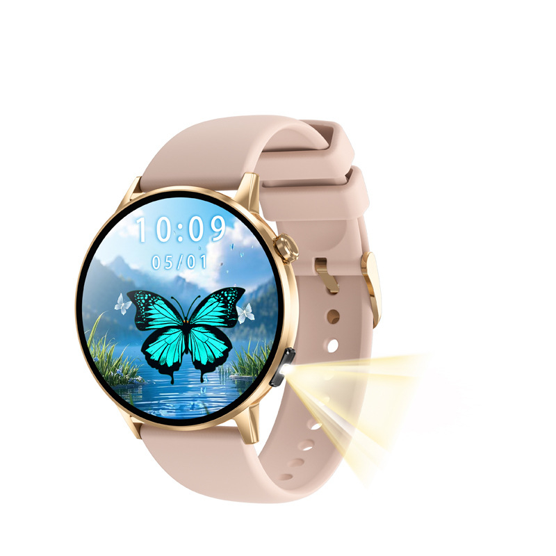 Naujas mados moteriškas išmanusis laikrodis „G34“ su širdies ritmu, kraujospūdžiu, deguonimi ir „Bluetooth“ skambučių laikrodžiu, daugiafunkcis modelis.