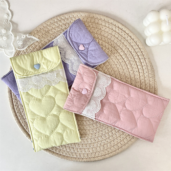 53133 Väike värskete prillikott Päikeseprillid Päikeseprillide hoiustamine Tepitud puuvillane kriimustuskindel kaasaskantav prillikott