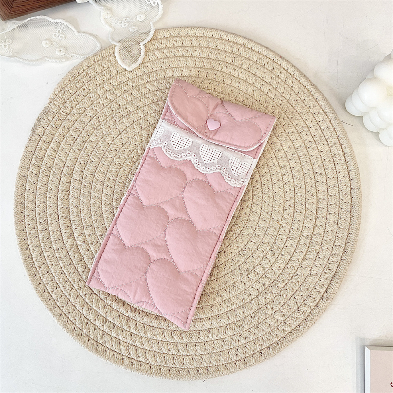 53133 Väike värskete prillikott Päikeseprillid Päikeseprillide hoiustamine Tepitud puuvillane kriimustuskindel kaasaskantav prillikott