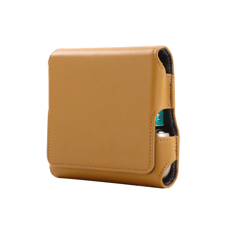 Piemērots Iqo Iluma/3.0Duo digitālajam aizsargvāciņam, džinsa raksta ādas aksesuāriem, pārnēsājamai, atveramai kosmētikas somiņai