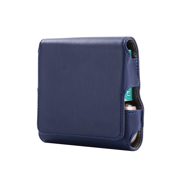 Piemērots Iqo Iluma/3.0Duo digitālajam aizsargvāciņam, džinsa raksta ādas aksesuāriem, pārnēsājamai, atveramai kosmētikas somiņai