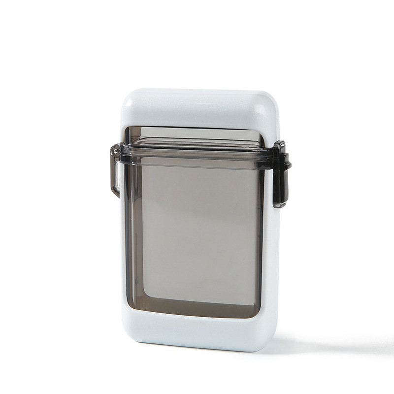 Isikupärastatud kaelapaelaga läbipaistev plastist sigaretiümbriste komplekt 20 pakki paksendatud suletud veekindel niiskuskindel välistingimustes kasutatav sigaretiümbris