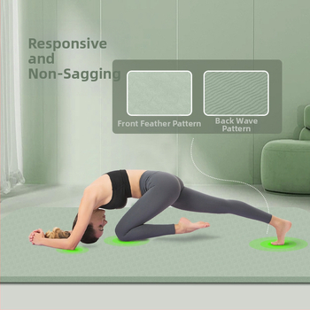 Joogamatt naistele, lööke neelav, helikindel, vaikne, libisemiskindel põrandamatt, kodune paksenemine, professionaalne spordijooga fitness