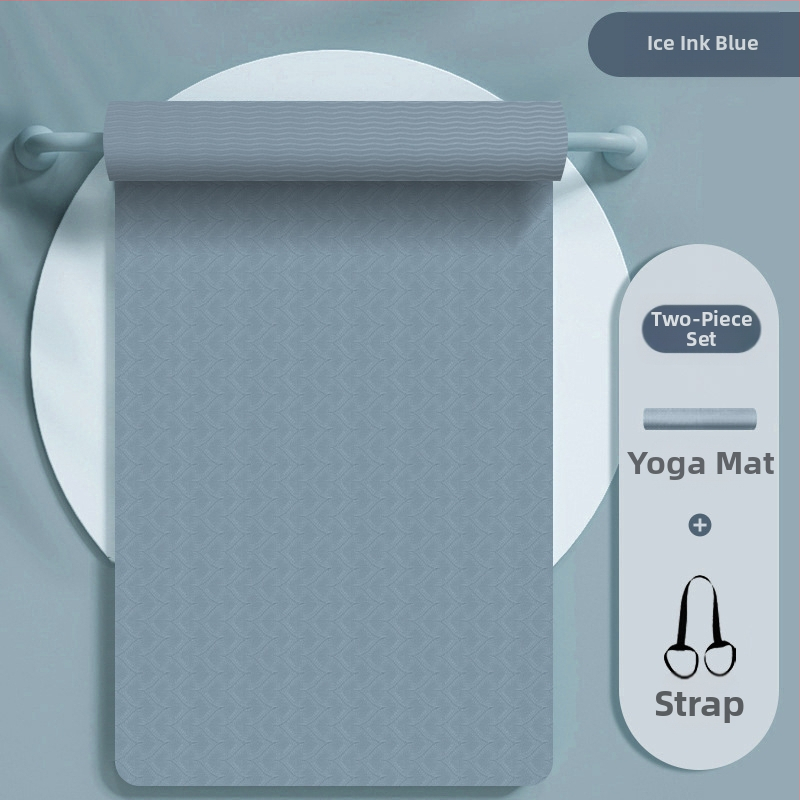 Joogamatt naistele, lööke neelav, helikindel, vaikne, libisemiskindel põrandamatt, kodune paksenemine, professionaalne spordijooga fitness