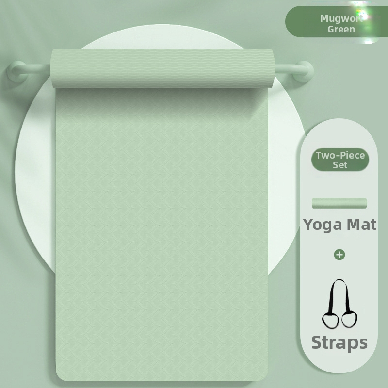 Joogamatt naistele, lööke neelav, helikindel, vaikne, libisemiskindel põrandamatt, kodune paksenemine, professionaalne spordijooga fitness