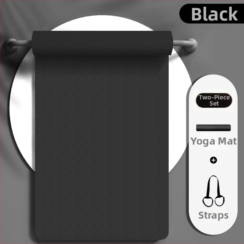 Joogamatt naistele, lööke neelav, helikindel, vaikne, libisemiskindel põrandamatt, kodune paksenemine, professionaalne spordijooga fitness