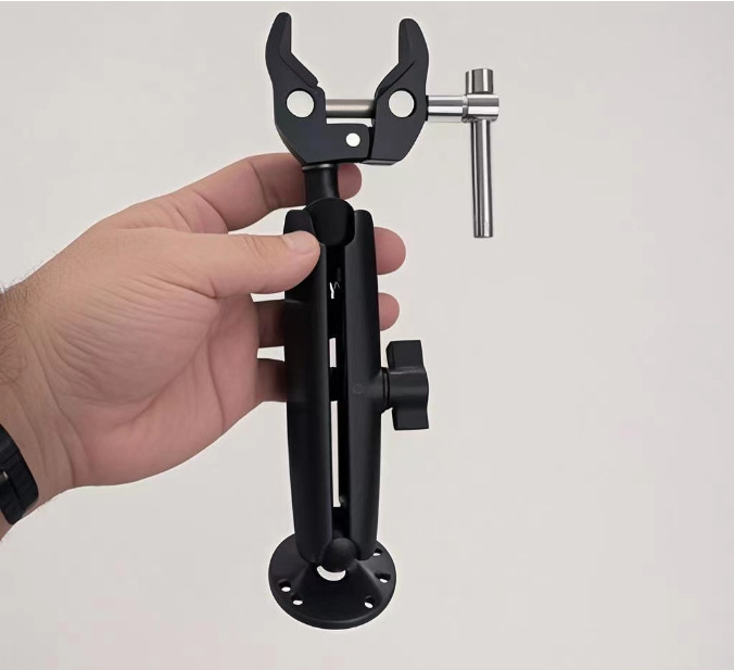 Határokon átnyúló 1 hüvelykes gömbfejű tengeri rögzített csónakmotor-stabilizátor, motorcsónak-propeller, fúrókonzol-kamera