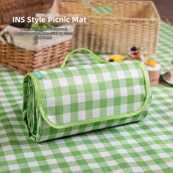 Piknikumatt, niiskuskindel välistingimustes kasutatav matt, kaasaskantav pesemata vedrumatt, piknikuriie, matkamatt, piknikutarbed