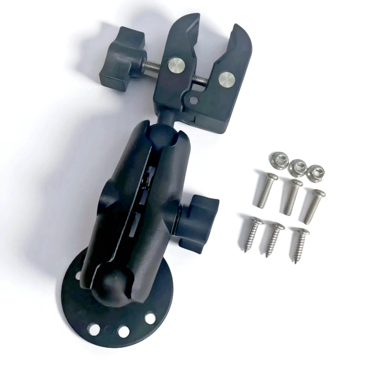 Pārrobežu 1 collas lodveida galvas jūras fiksēts velcēšanas motora stabilizators ātrlaivas propellers urbšanas kronšteins kamera