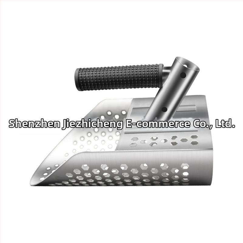 Rannaliiva kühvel, metallidetektor, liivakühvel, aarete tuvastamine 304 roostevabast terasest käepidemega tööriistaga, kulla otsimise tuvastuskühvel