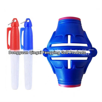 Δείκτης Γραμμής Μπάλας Γκολφ 360° Περιστρεφόμενη Συσκευή Ζωγραφικής Μπάλας, Στυλό Σχεδίασης Γραμμών, Ζωγραφική Μπάλας Αγώνα, Σήμανση Μπάλας, Στόχευση Putter