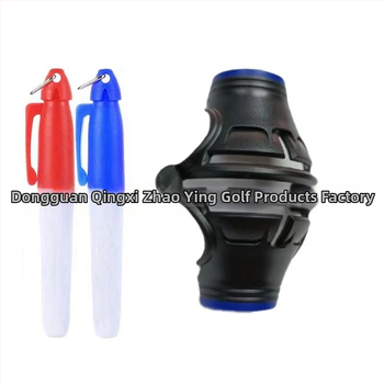 Δείκτης Γραμμής Μπάλας Γκολφ 360° Περιστρεφόμενη Συσκευή Ζωγραφικής Μπάλας, Στυλό Σχεδίασης Γραμμών, Ζωγραφική Μπάλας Αγώνα, Σήμανση Μπάλας, Στόχευση Putter