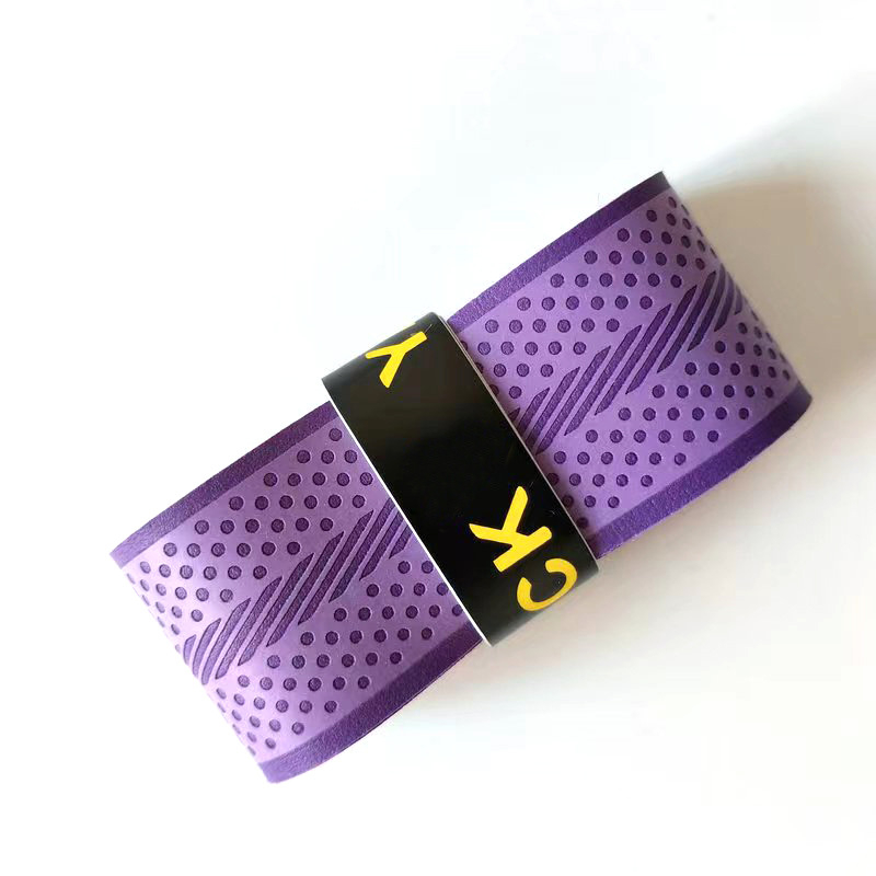 Golfi käepidemerihm, PU-mustriga käsitsi liimitav libisemiskindel kulumiskindel löögikindel higi imav vöö, golfikepi kerimisrihma lisatarvikud