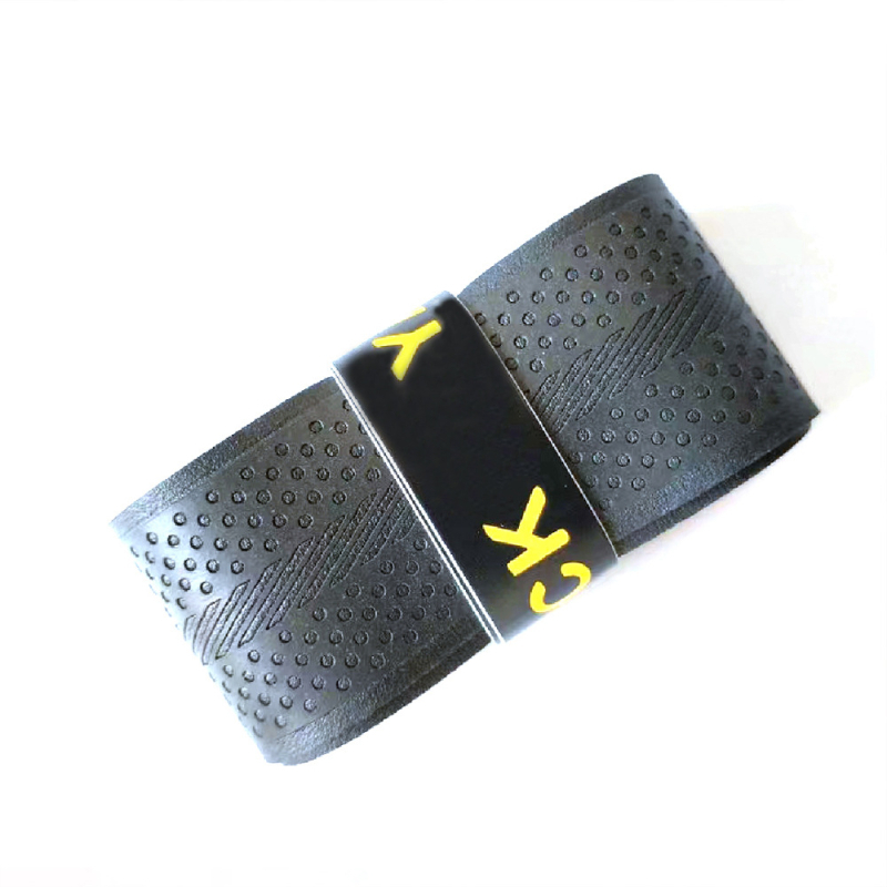 Golfi käepidemerihm, PU-mustriga käsitsi liimitav libisemiskindel kulumiskindel löögikindel higi imav vöö, golfikepi kerimisrihma lisatarvikud