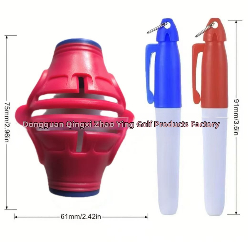 Golfipalli joonemarker 360° pööratav palli värvimise seade, joone joonistamise pliiats, võistluspalli värvimise palli märgistamine, putteri sihtimine
