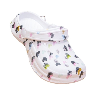 Pārrobežu bērnu čības 2025. gada vasaras jaunie caurumi zēniem un meitenēm iekštelpu jauki multfilmu apdrukāti pludmales apavi vairumtirdzniecībā