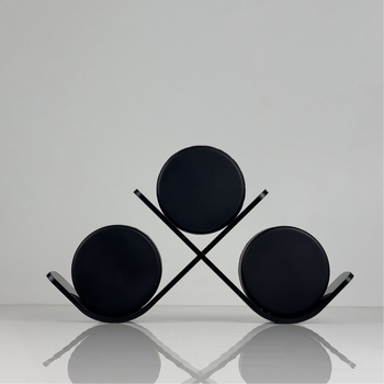 Διασυνοριακή ακρυλική βάση επίδειξης χόκεϊ σε υψηλές πωλήσεις, διαφανής βάση χόκεϊ σε σχήμα W με τρία διαμερίσματα, για πάρκο χόκεϊ