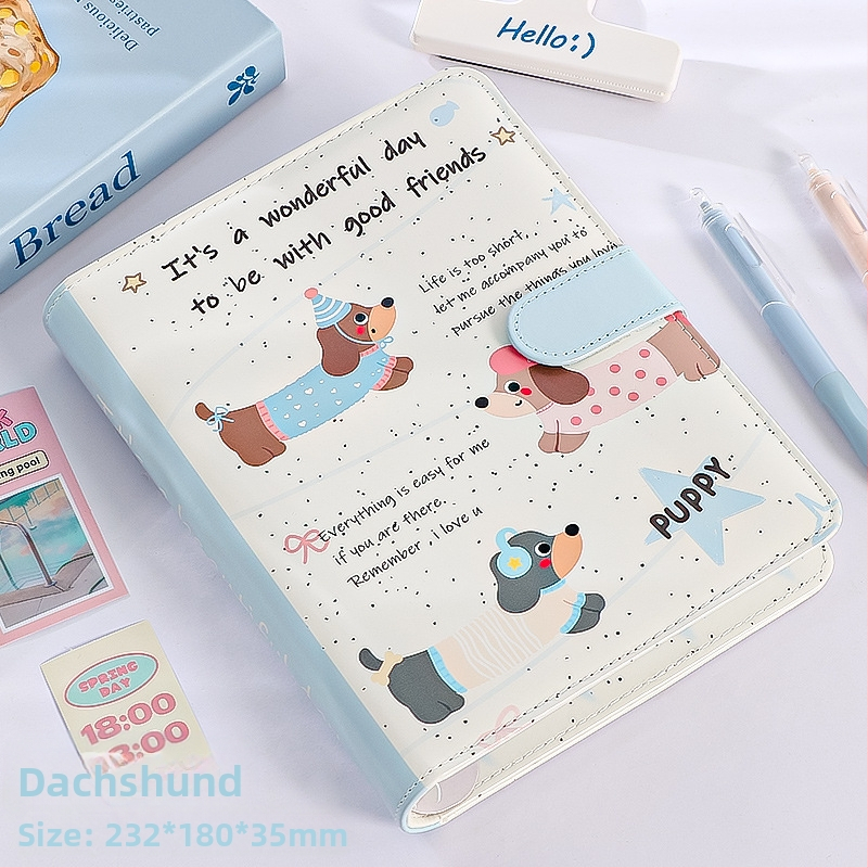 Нов оригинален Insa5 албум с четири решетки от PU карти, 3-инчов студентски вентилатор, изискан малък албум за съхранение на карти, албум за снимки