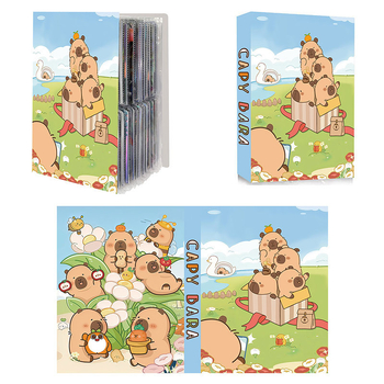 Албум за карти Kapibala Four Palace, PP корица, 3-инчов албум за съхранение, преследващ звезди, малка картичка Polaroid, стил Ins