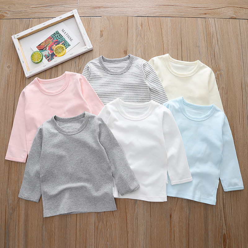 Tricou cu mânecă lungă și guler rotund pentru șlefuirea părului, de bază, cald toamna și iarna, Joker, băieți și fete, comoară pentru copii, absorbant de transpirație și respirabil