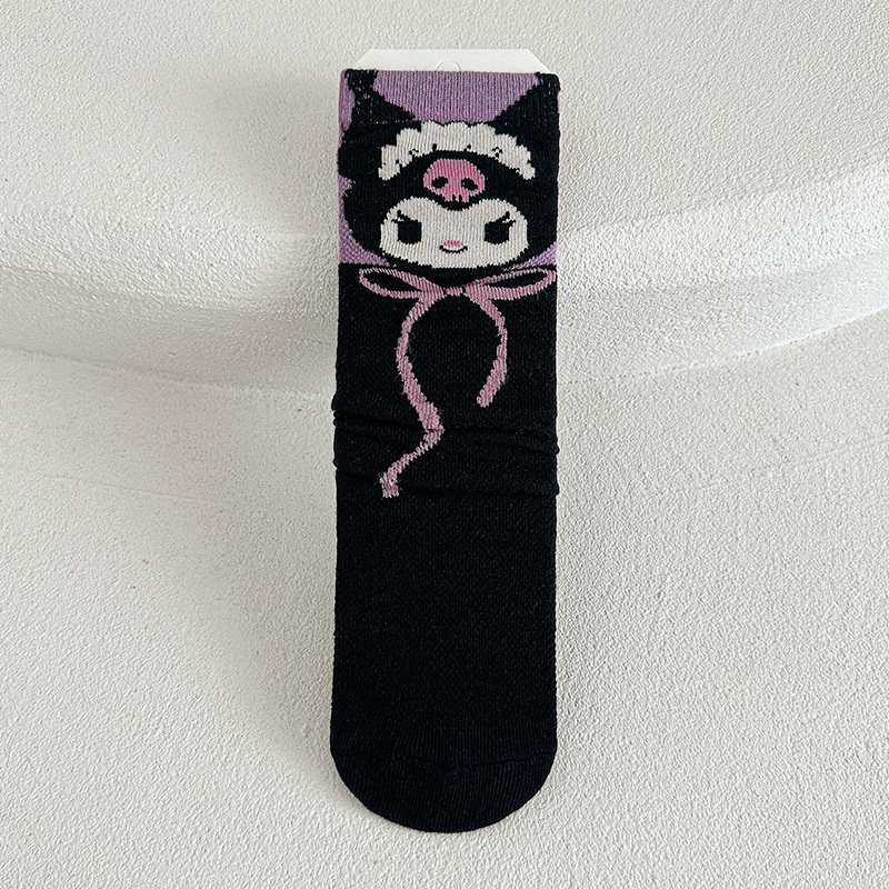 Laste sokid Dopamiiniga tüdrukutele, poistele, multifilmidega, poolsääreni ulatuvad sokid, Korea versioon, beebidele, pikad toruga sokid, trendikad