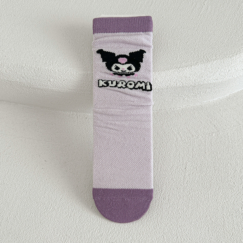 Laste sokid Dopamiiniga tüdrukutele, poistele, multifilmidega, poolsääreni ulatuvad sokid, Korea versioon, beebidele, pikad toruga sokid, trendikad