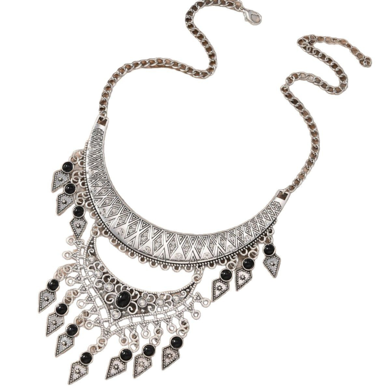 Euroopa ja Ameerika tuntud retrohõnguliste kaelakeede uus moodne luksuslik liialdatud teemantidega kaunistatud naiste rangluukettide ehete hulgimüük