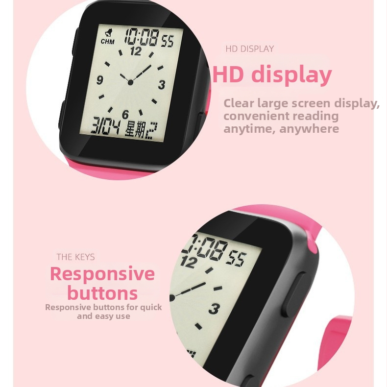 2025 Нов модел Стартиран Многофункционален Светещ Седмичен Календар Водоустойчив Модерен Дигитален Часовник за Ученици от Начално и Средно Училище