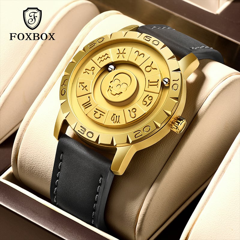 Персонализиран кварцов часовник с магнитна левитация без стрелка, модна тенденция, мъжки часовник, трансгранична външна търговия на едро