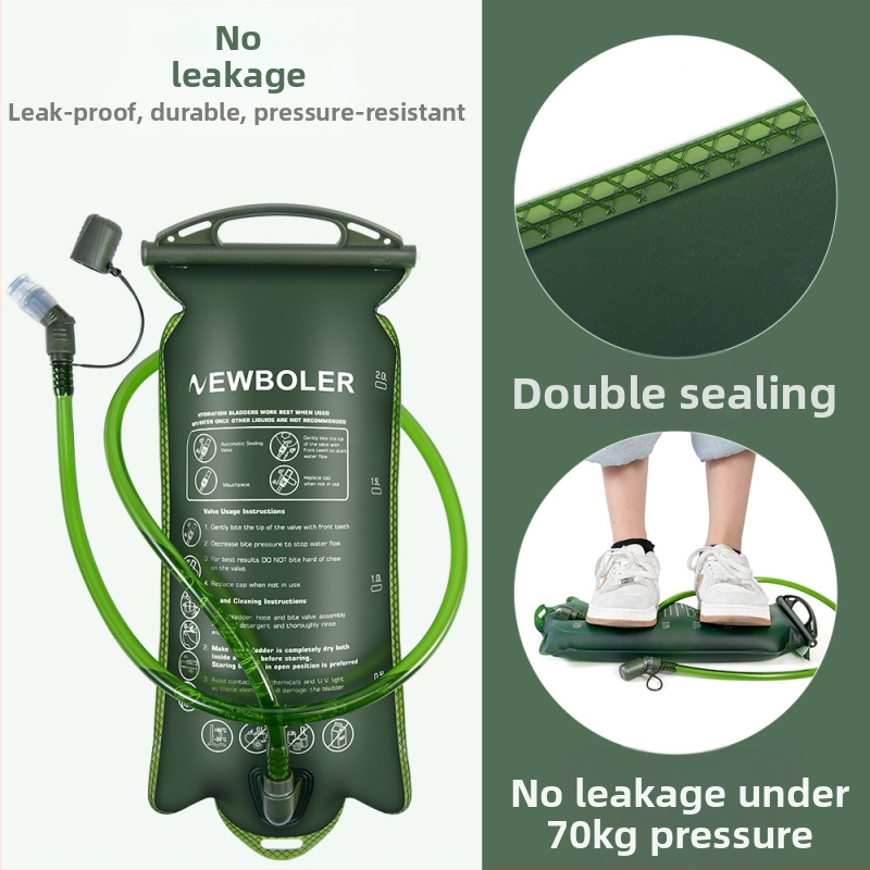 Спортна чанта за питейна вода на открито, преносима, за колоездене, бягане, крос-кънтри, голям отвор, сгъваема, мека бутилка за вода, раница за планинарство и вода