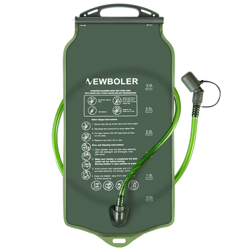 Välisportidele mõeldud joogiveekott kaasaskantav jalgrattasõit jooksmiseks murdmaasuusatamiseks suure avaga kokkupandav pehme veepudel mägironimiseks seljakott veekott